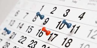 Updated School Schedules - 1/14/2020